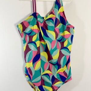 Lands' End Multicolor Kids Swim One Piece